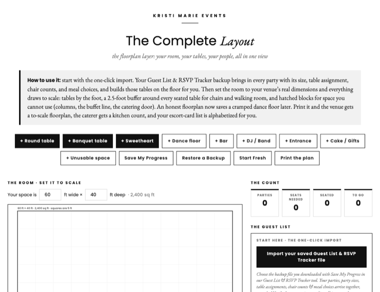 The Complete Layout